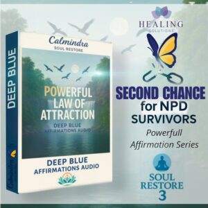VOL 3 - Deep BLUE Powerful Law of Attraction - Calmindra Soul Restore Affirmations Series